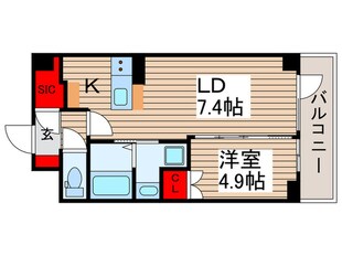 アルファプライム東陽町の物件間取画像